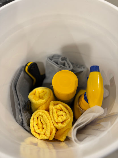 Commercial hood cleaning kit